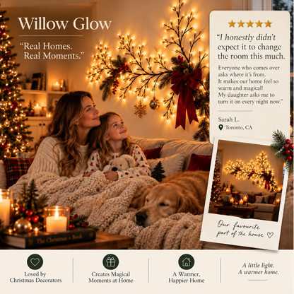 Christmas Wall Light for Cozy Homes